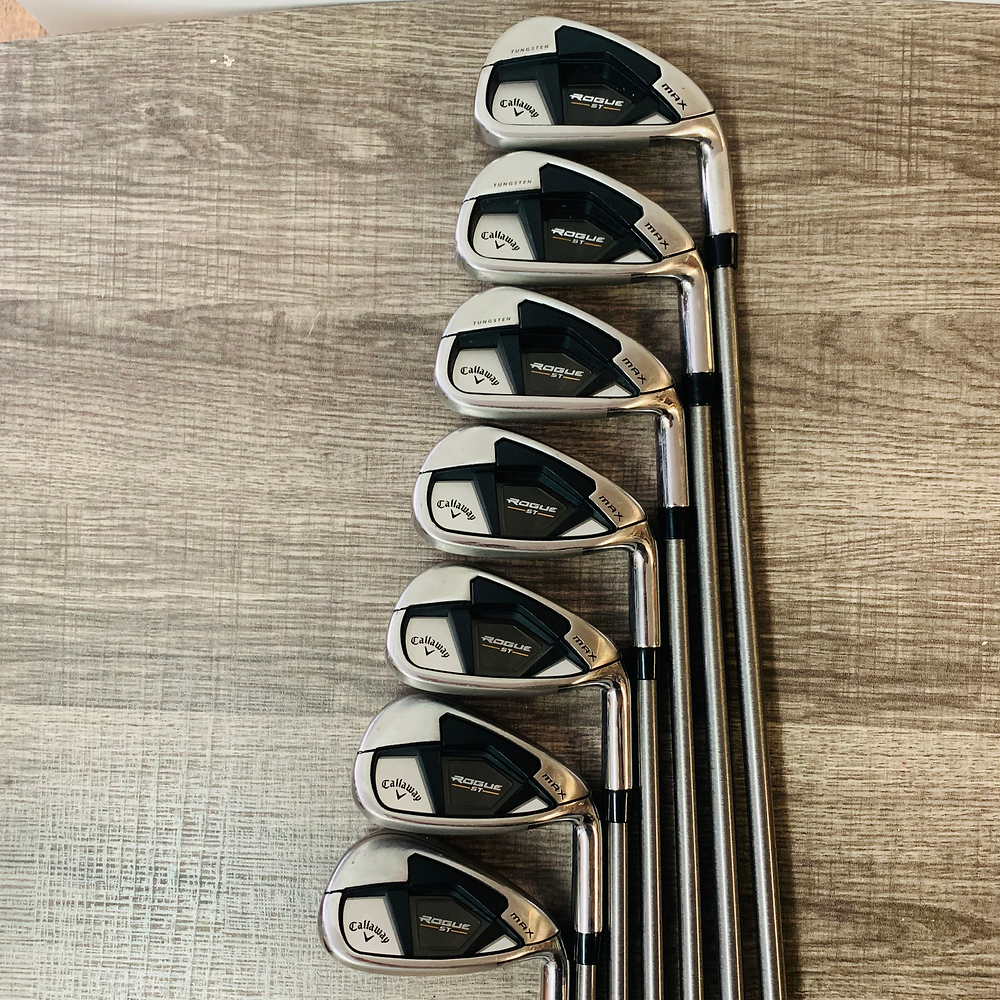 Rogue ST Max Iron Set 5-A / Steelfiber Graphite, Stiff