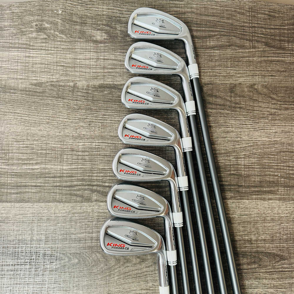 King Forged CB Iron Set 4-P / Catalyst Graphite, Stiff