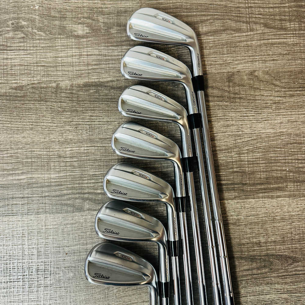 T100S 2021 Iron Set 5-G / Elevate Steel, X Stiff