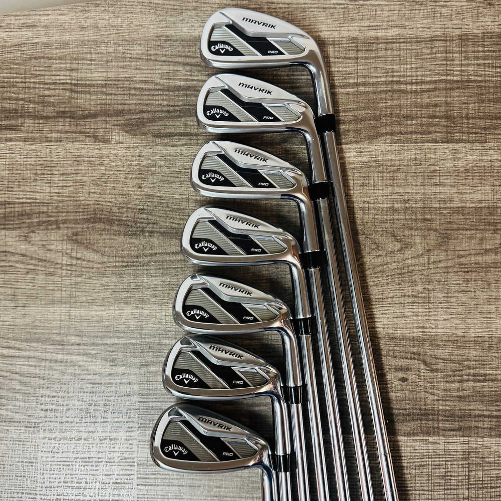 Mavrik Pro Iron Set 5-A / Elevate Steel, Stiff