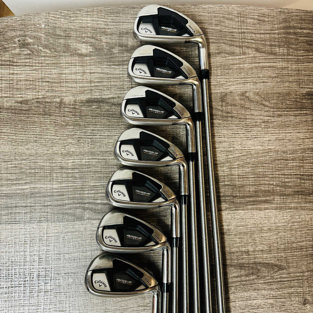 Rogue ST Max Iron Set 5-A / Steelfiber Graphite, Stiff