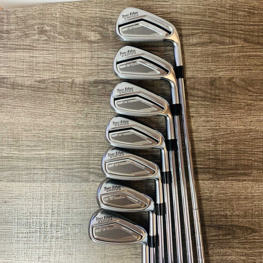Tour Edge Exotics E721 Iron Set 6-G,A / XP Steel, Stiff