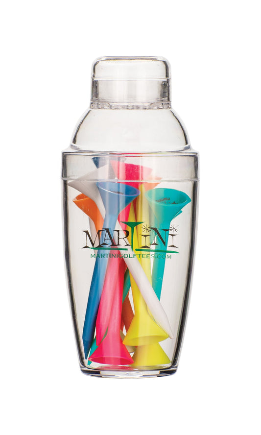 Martini Tees Mini Shaker - 12 Tees