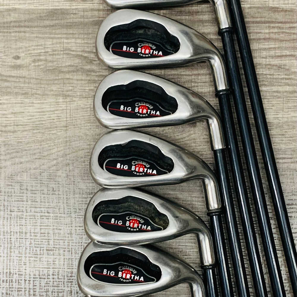 Big Bertha '04 Iron Set 3-G / RCH Graphite, Regular