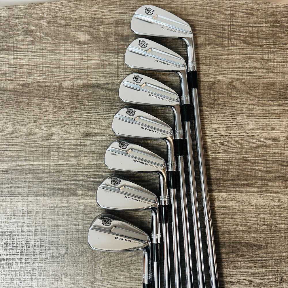 Staff Model Blade Iron Set 4-P / KBS Steel, Stiff