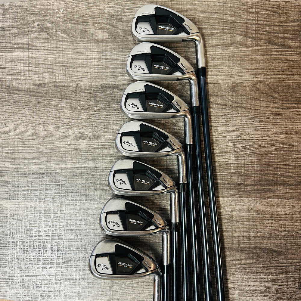 Rogue ST Max Iron Set 5-A / Recoil Graphite, Stiff