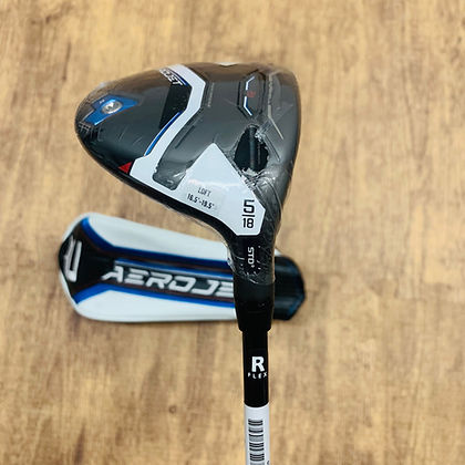 5 Wood Cobra Aerojet with Headcover, Regular Flex Mint