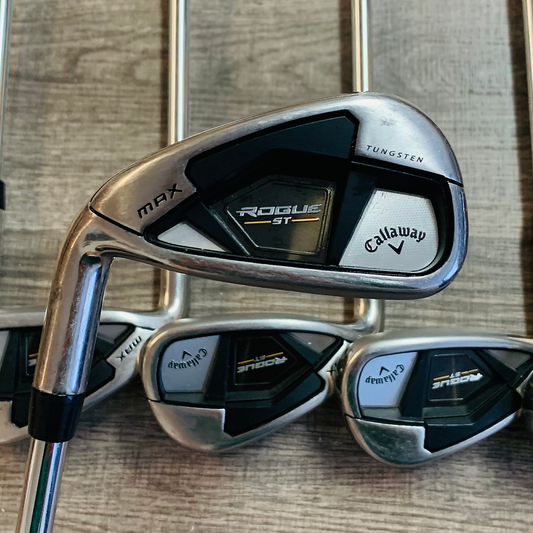 LH- Rogue ST Max Iron Set 5-A / Elevate Steel, Regular