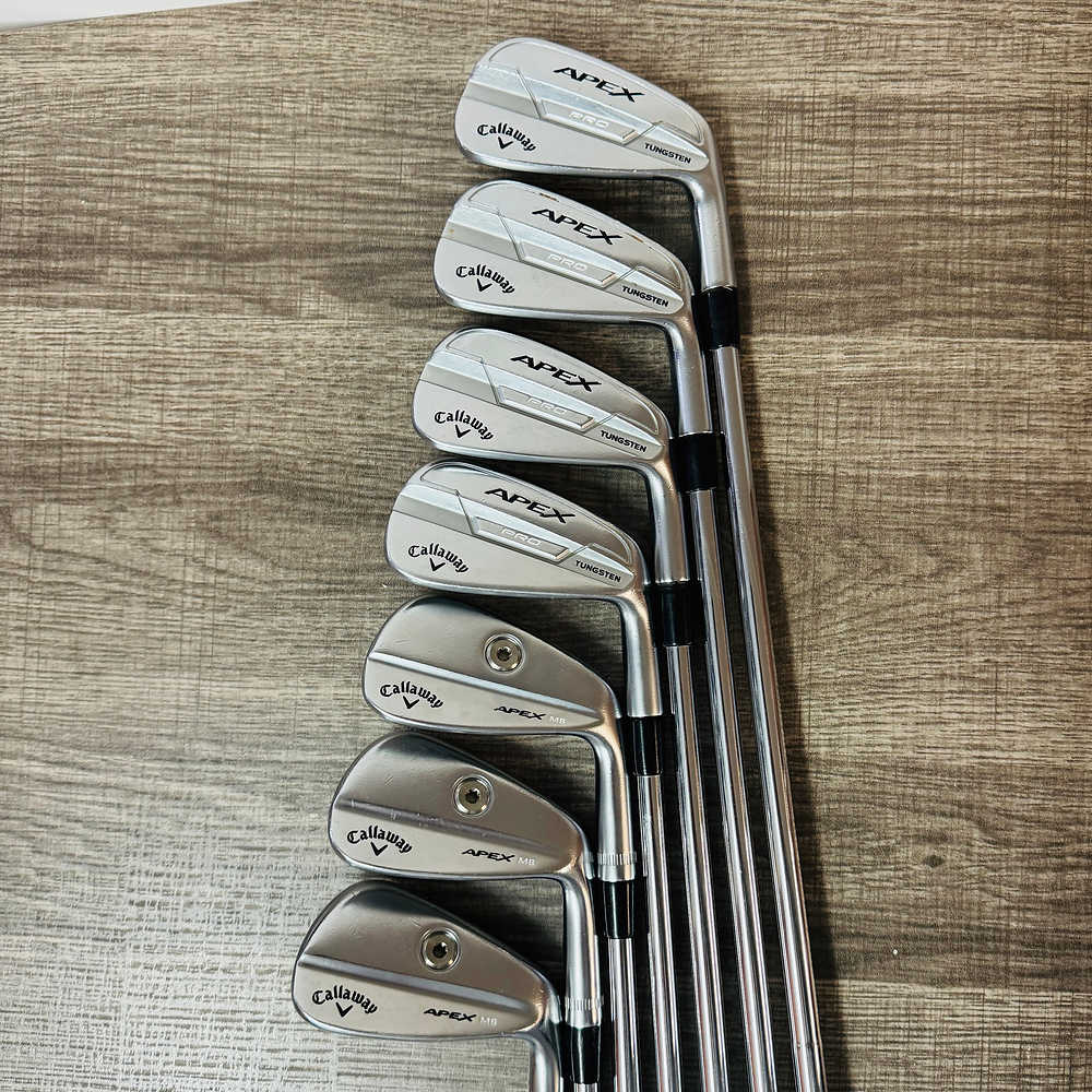 Apex Pro 21/ Apex MB Iron Set 4-P / Dynamic Gold 130 Steel, Stiff