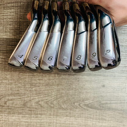 Burner Iron Set 4-P / Steel, Regular