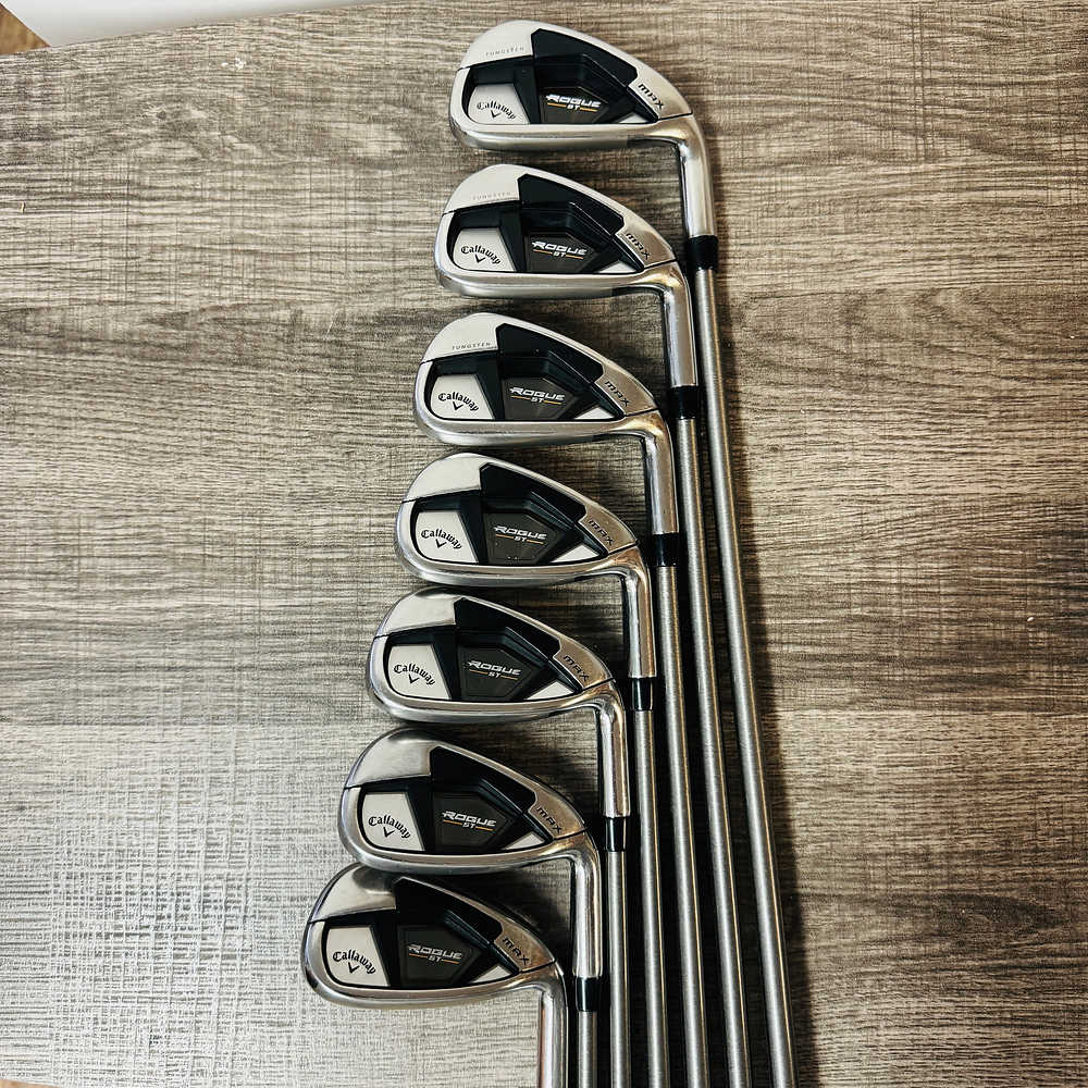 Rogue ST Max Iron Set 5-A / Steelfiber Graphite, Stiff