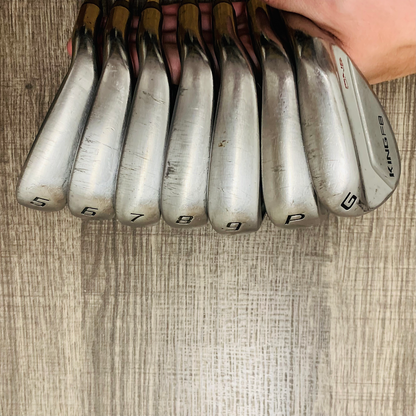King F8 One Length Iron Set 5-G / F8 Steel, Stiff