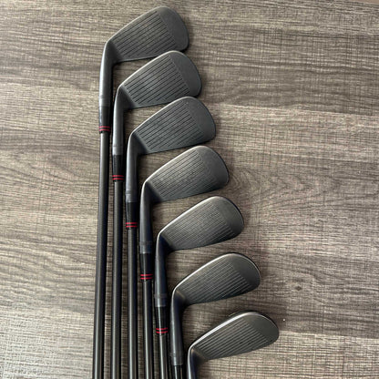 Ben Hogan Ft. Worth Black Iron Set 4-P / Recoil Graphite, Stiff